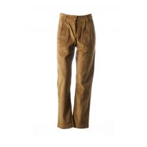 DEUS EX MACHINA - Pantalon droit marron en coton pour femme - Taille 36 - Modz