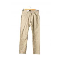 LEE - Pantalon droit beige en coton pour homme - Taille W30 L34 - Modz