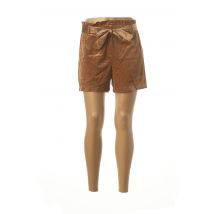 VERO MODA - Short marron en polyester pour femme - Taille 40 - Modz