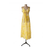 VALERIE KHALFON - Robe de plage jaune en coton pour femme - Taille 42 - Modz