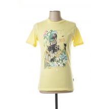 SORBINO - T-shirt jaune en coton pour homme - Taille S - Modz