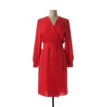 PINKO - Robe mi-longue rouge en polyester pour femme - Taille 42 - Modz