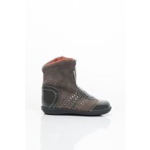 FALCOTTO - Bottines/Boots gris en cuir pour garçon - Taille 22 - Modz