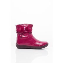 FALCOTTO - Bottines/Boots rose en cuir pour fille - Taille 24 - Modz