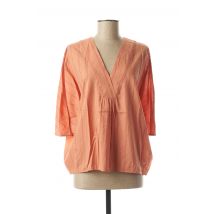 DES PETITS HAUTS - Blouse orange en coton pour femme - Taille 36 - Modz