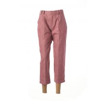 DIXIE - Pantalon 7/8 rose en coton pour femme - Taille 38 - Modz