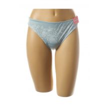 MARIE JO - Tanga bleu en elasthane pour femme - Taille 44 - Modz