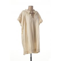 TRICOT CHIC - Robe courte beige en coton pour femme - Taille 38 - Modz