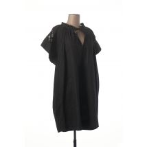 TRICOT CHIC - Robe courte noir en coton pour femme - Taille 38 - Modz