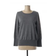 FREYA - Pull gris en laine vierge pour femme - Taille 40 - Modz