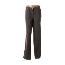 ELENA MIRO PANTALONS FEMME DE COULEUR MARRON - Grande Taille