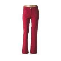 STARK - Pantalon droit rouge en coton pour femme - Taille 40 - Modz