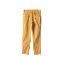 STARK - Pantalon droit jaune en coton pour femme - Taille 36 - Modz