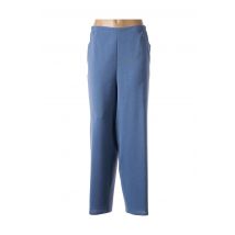 FRANCE RIVOIRE PANTALONS FEMME DE COULEUR BLEU - Grande Taille