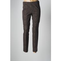 GARDEUR - Pantalon chino marron en polyester pour femme - Taille 38 - Modz