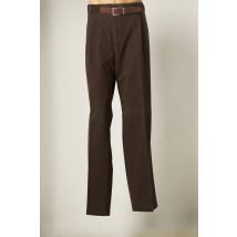 M.E.N.S PANTALONS HOMME DE COULEUR MARRON - Grande Taille