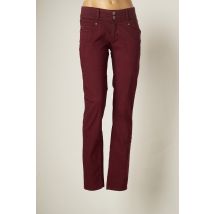 JENSEN - Pantalon slim violet en coton pour femme - Taille 38 - Modz