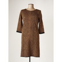 MARIA BELLENTANI - Robe pull marron en acrylique pour femme - Taille 38 - Modz