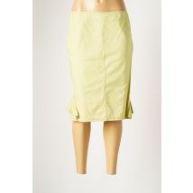 GARELLA - Jupe mi-longue vert en coton pour femme - Taille 40 - Modz