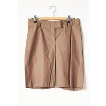 CLAUDIE PIERLOT - Bermuda marron en coton pour femme - Taille 34 - Modz