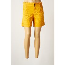 STREET ONE - Short jaune en coton pour femme - Taille 36 - Modz