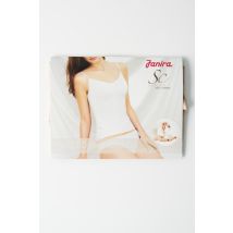 JANIRA - Jupe courte beige en polyamide pour femme - Taille 40 - Modz