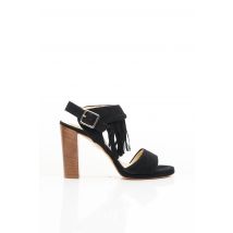 ROSEMETAL - Sandales/Nu pieds noir en cuir pour femme - Taille 37 - Modz