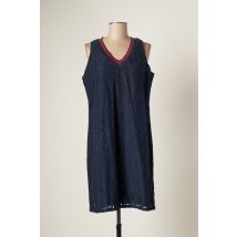 SENORETTA - Robe mi-longue bleu en coton pour femme - Taille 42 - Modz