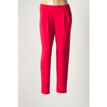 AN II VITO - Pantalon droit rouge en polyester pour femme - Taille 36 - Modz
