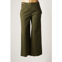 THEORY - Pantalon large vert en coton pour femme - Taille 36 - Modz
