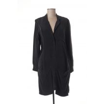 MARGAUX LONNBERG - Robe mi-longue noir en soie pour femme - Taille 38 - Modz