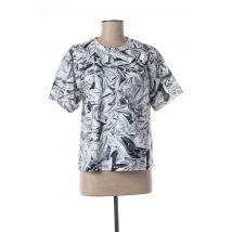 MAISON MARGIELA - T-shirt gris en coton pour femme - Taille 38 - Modz
