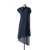 DAY OFF - Robe mi-longue bleu en polyester pour femme - Taille 36 - Modz