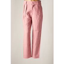 DAY OFF - Pantalon slim rose en coton pour femme - Taille 36 - Modz