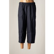 DAY OFF - Pantalon 7/8 bleu en polyester pour femme - Taille 36 - Modz