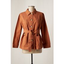 DAY OFF - Veste casual marron en coton pour femme - Taille 40 - Modz