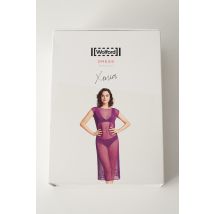 WOLFORD - Robe mi-longue violet en polyamide pour femme - Taille 36 - Modz