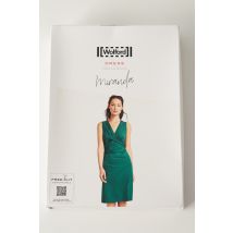 WOLFORD - Robe mi-longue vert en polyamide pour femme - Taille 40 - Modz