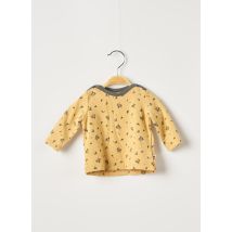 MOULIN ROTY - T-shirt jaune en coton pour garçon - Taille 3 M - Modz