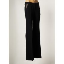 BARBARA BUI - Pantalon chino noir en polyester pour femme - Taille 38 - Modz