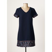 ET COMPAGNIE - Robe courte bleu en polyester pour femme - Taille 36 - Modz