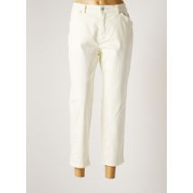 ANNA MONTANA PANTALONS FEMME DE COULEUR BEIGE - Grande Taille