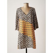 NINATI - Robe courte orange en polyester pour femme - Taille 42 - Modz