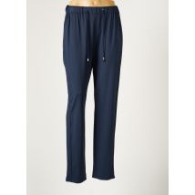 MERI & ESCA - Pantalon droit bleu en polyamide pour femme - Taille 40 - Modz