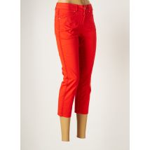 OUI - Pantacourt orange en coton pour femme - Taille 36 - Modz