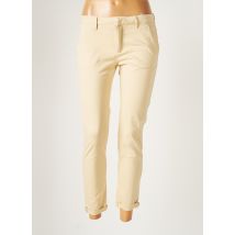 REIKO - Pantalon 7/8 beige en coton pour femme - Taille W31 - Modz