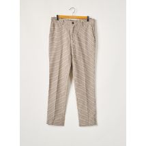 FAGUO - Pantalon droit beige en coton pour femme - Taille W28 - Modz