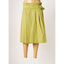 DDP - Jupe mi-longue vert en coton pour femme - Taille 40 - Modz