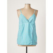 LITTLE MARCEL - Top bleu en coton pour femme - Taille 40 - Modz