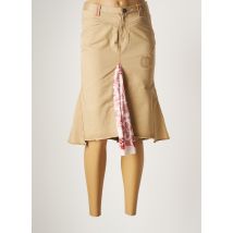 REPLAY - Jupe mi-longue beige en coton pour femme - Taille W27 - Modz